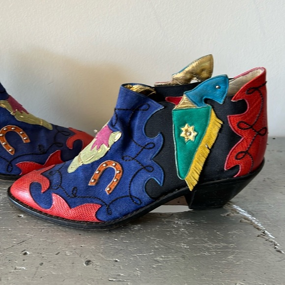 Vintage Cowboy Boots- Horses - Picture 6 of 17